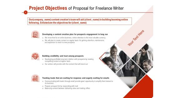 Proposal For Freelance Writer Ppt PowerPoint Presentation Complete Deck With Slides
