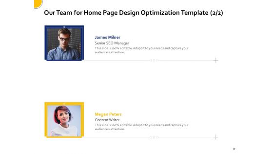 Proposal For Home Page Design Optimization Template Ppt PowerPoint Presentation Complete Deck With Slides