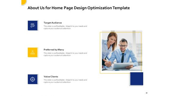 Proposal For Home Page Design Optimization Template Ppt PowerPoint Presentation Complete Deck With Slides