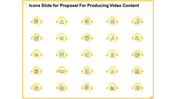 Proposal For Producing Video Content Ppt PowerPoint Presentation Complete Deck With Slides