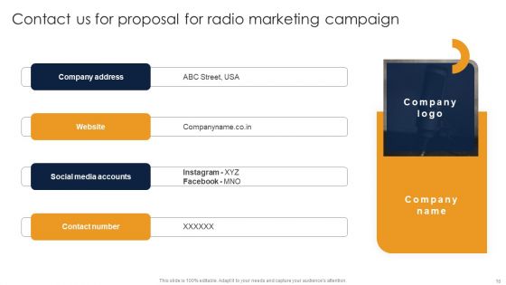 Proposal For Radio Marketing Campaign Ppt PowerPoint Presentation Complete Deck With Slides