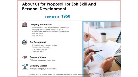 Proposal For Soft Skill And Personal Development Ppt PowerPoint Presentation Complete Deck With Slides
