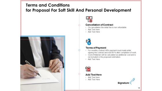 Proposal For Soft Skill And Personal Development Ppt PowerPoint Presentation Complete Deck With Slides