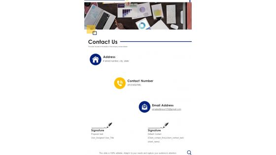 Proposal For Special Investigation Project Contact Us One Pager Sample Example Document Proposal For Special Investigation Project Contact Us One Pager Sample Example Document