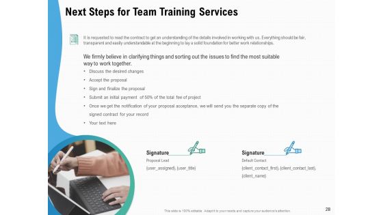 Proposal Staff Engagement Training And Development Ppt PowerPoint Presentation Complete Deck With Slides