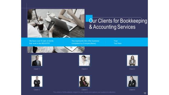 Proposal Template For Accounting And Bookkeeping Service Ppt PowerPoint Presentation Complete Deck With Slides