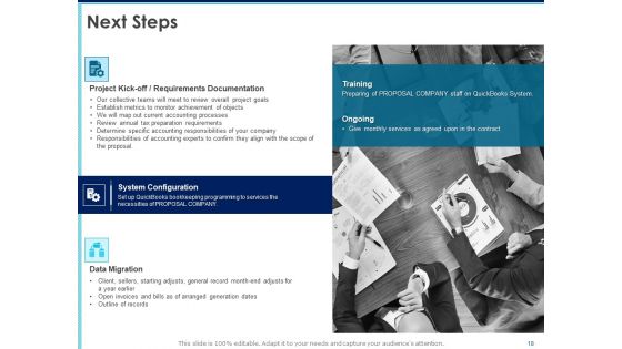 Proposal Template For Accounting Services Ppt PowerPoint Presentation Complete Deck With Slides
