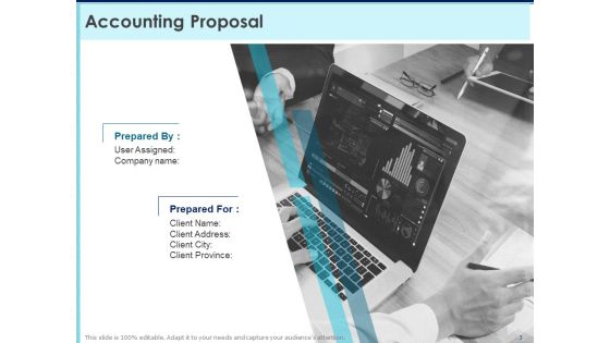 Proposal Template For Accounting Services Ppt PowerPoint Presentation Complete Deck With Slides