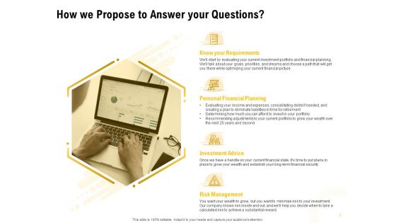 Proposal To Provide Financial Advisory And Bond Ppt PowerPoint Presentation Complete Deck With Slides