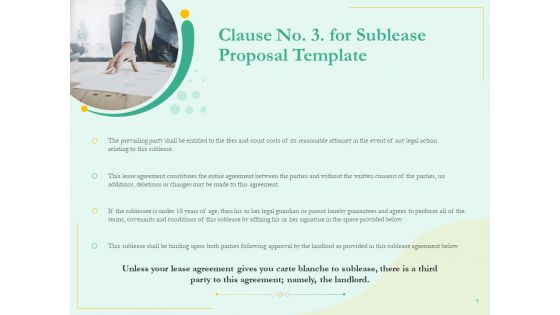 Proposal To Sublease Agreement Ppt PowerPoint Presentation Complete Deck With Slides