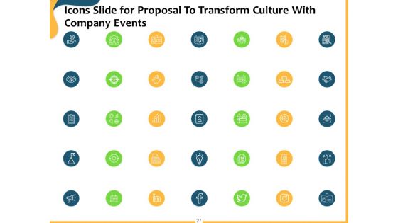 Proposal To Transform Culture With Company Events Ppt PowerPoint Presentation Complete Deck With Slides