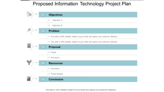 Proposed Information Technology Project Plan Ppt Powerpoint Presentation Model Picture