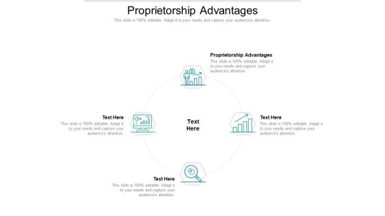 Proprietorship Advantages Ppt PowerPoint Presentation Icon Smartart Cpb Pdf