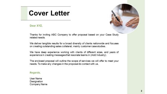 Prospect Case Study Proposal Ppt PowerPoint Presentation Complete Deck With Slides