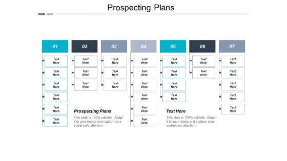 Prospecting Plans Ppt PowerPoint Presentation Infographics Slides Cpb
