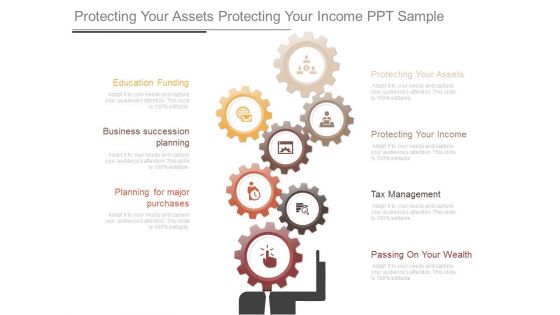 Protecting Your Assets Protecting Your Income Ppt Sample