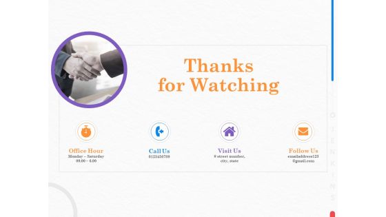 Providing Continuous Deployment With Jenkins Thanks For Watching Ppt Infographics Design Templates PDF