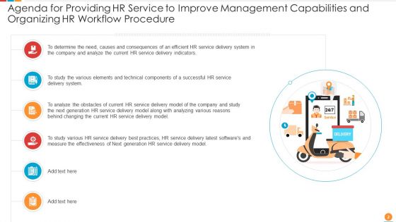 Providing HR Service To Improve Management Capabilities And Organizing HR Workflow Procedure Ppt PowerPoint Presentation Complete Deck With Slides