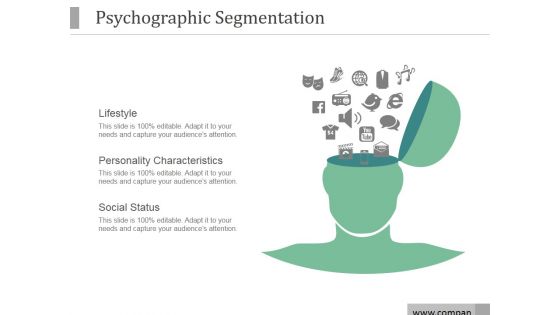 Psychographic Segmentation Ppt PowerPoint Presentation Styles