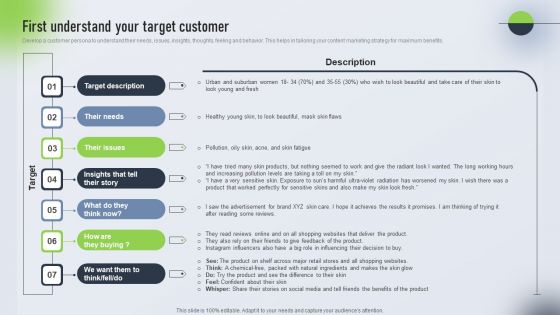 Psychological Locational And Situational Market Segmentation Plan First Understand Your Target Customer Ideas PDF