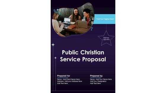 Public Christian Service Proposal Example Document Report Doc Pdf Ppt
