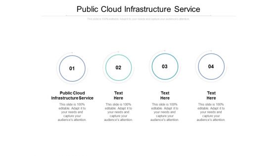 Public Cloud Infrastructure Service Ppt PowerPoint Presentation Icon Deck Cpb