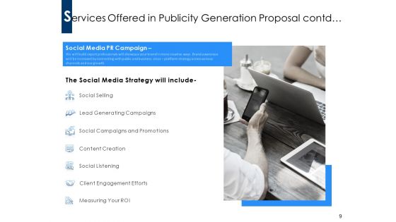 Publicity Generation Proposal Ppt Powerpoint Presentation Complete Deck With Slides