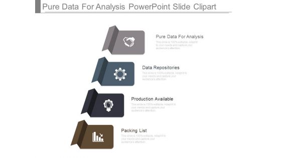 Pure Data For Analysis Powerpoint Slide Clipart