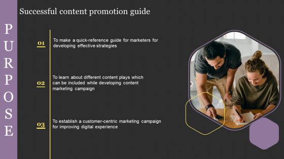 Purpose Successful Content Promotion Guide Sample PDF Purpose Successful Content Promotion Guide Sample PDF