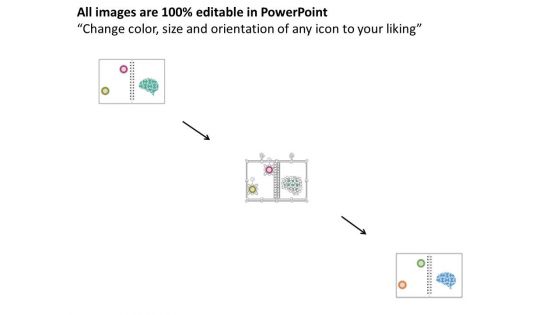Puzzle Brain For Positioning Strategies In Marketing Powerpoint Template