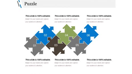 Puzzle Ppt PowerPoint Presentation File Grid