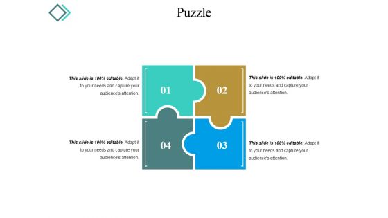 Puzzle Ppt PowerPoint Presentation Infographic Template Summary