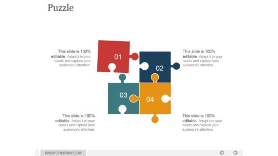 Puzzle Ppt PowerPoint Presentation Slides