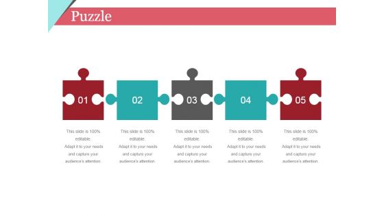 Puzzle Ppt PowerPoint Presentation Summary Design Templates