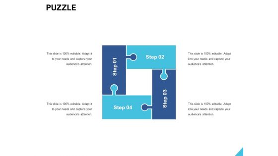 Puzzle Problem Solution Ppt PowerPoint Presentation File Maker