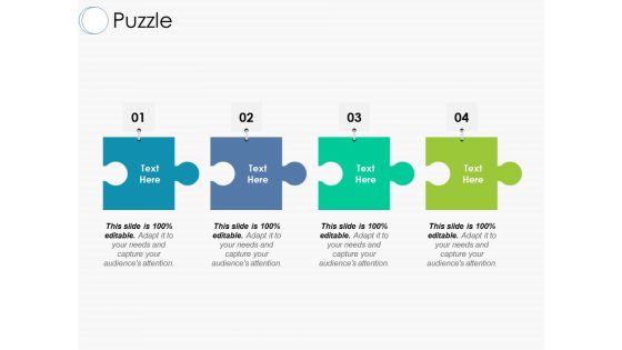 Puzzle Problem Solution Ppt PowerPoint Presentation Pictures Deck