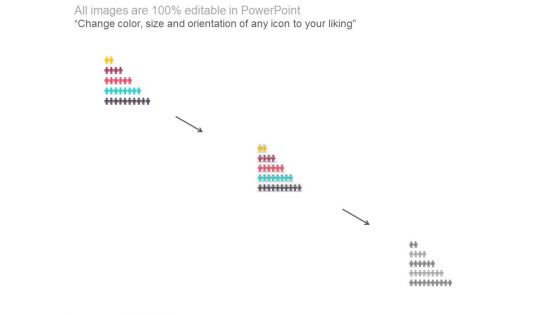 Pyramid Design For Employees Performance Powerpoint Slides