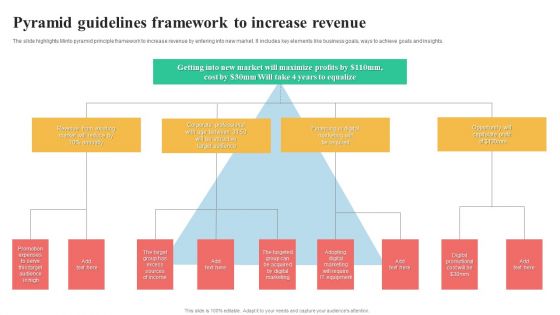 Pyramid Guidelines Framework To Increase Revenue Summary PDF Pyramid Guidelines Framework To Increase Revenue Summary PDF
