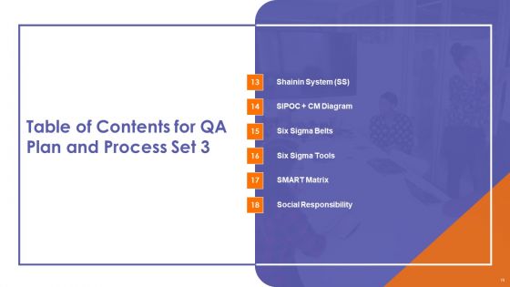 QA Plan And Process Set 3 Ppt PowerPoint Presentation Complete Deck With Slides