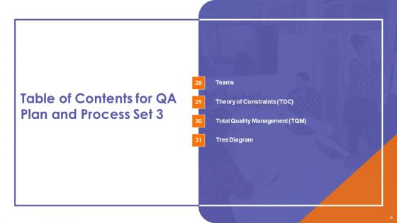QA Plan And Process Set 3 Ppt PowerPoint Presentation Complete Deck With Slides