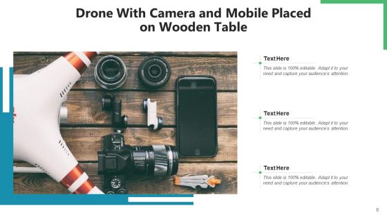 Quadcopter Drone Wooden Ppt PowerPoint Presentation Complete Deck With Slides