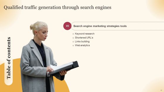 Qualified Traffic Generation Through Search Engines Ppt PowerPoint Presentation Complete Deck With Slides