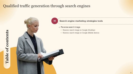 Qualified Traffic Generation Through Search Engines Ppt PowerPoint Presentation Complete Deck With Slides