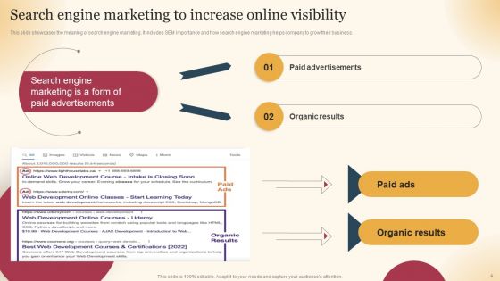Qualified Traffic Generation Through Search Engines Ppt PowerPoint Presentation Complete Deck With Slides