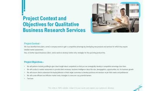 Qualitative Market Research Study Proposal Ppt PowerPoint Presentation Complete Deck With Slides
