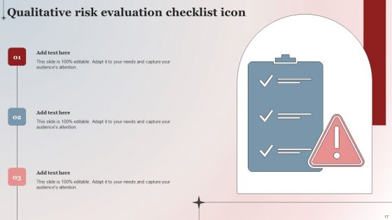 Qualitative Risk Evaluation Ppt PowerPoint Presentation Complete Deck With Slides