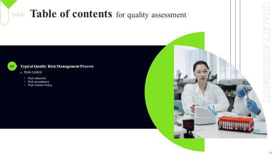 Quality Assessment Ppt PowerPoint Presentation Complete Deck