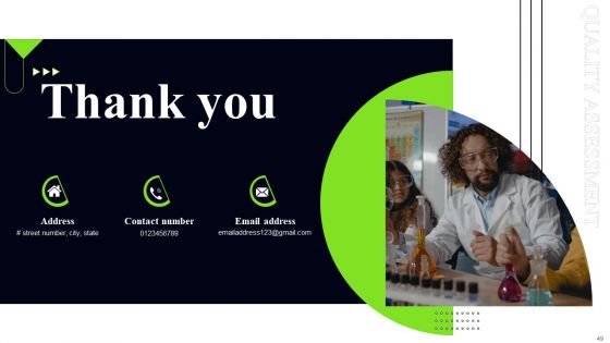 Quality Assessment Ppt PowerPoint Presentation Complete Deck