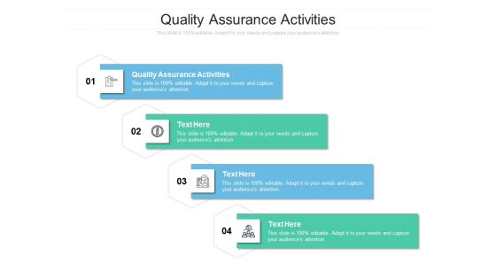 Quality Assurance Activities Ppt PowerPoint Presentation Infographics Professional Cpb