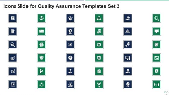 Quality Assurance Templates Set 3 Ppt PowerPoint Presentation Complete Deck With Slides